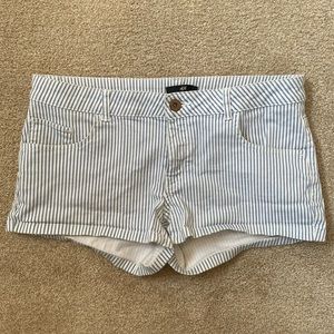 H&M Pinstripe Shorts